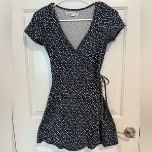 Floral Wrap Dress Hollister